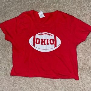 Ohio State crop top